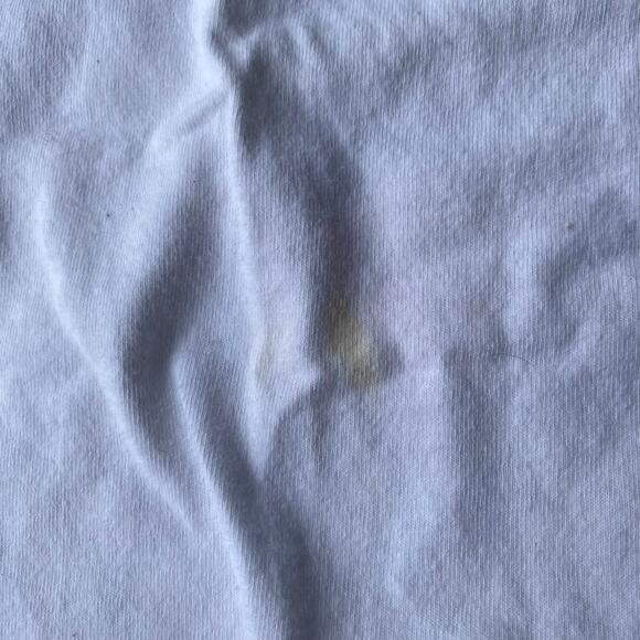 VINTAGE TASTY GREENS POPEYES SHIRT RINGER WHITE TEE SHIRT LRG - Picture 6 of 6